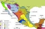 Linguistic Map Of Mexico 9B7